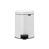 Изображение BRABANTIA atkritumu tvertne ar pedāli NewIcon, 5 l, White