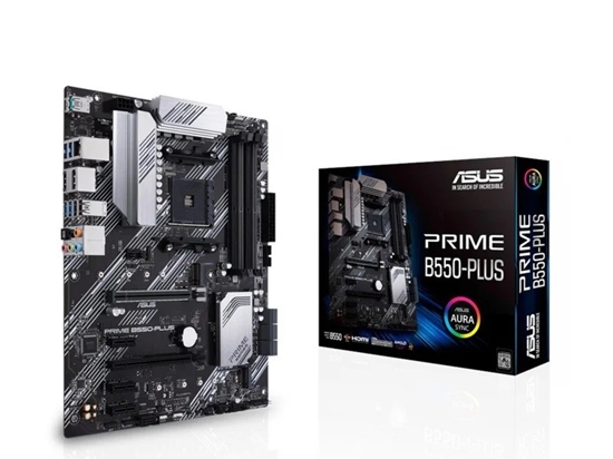 Изображение ASUS PRIME B550-PLUS AMD B550 Socket AM4 ATX