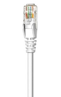 Attēls no Intellinet 1m Cat5e networking cable White U/UTP (UTP)