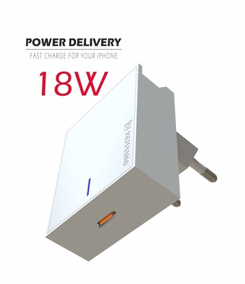 Picture of Swissten Premium 18W Travel Charger USB-C PD