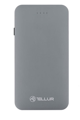 Attēls no Tellur Power Bank QC 3.0 Fast Charge, 5000mAh, 3in1 gray
