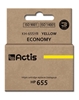 Picture of Actis KH-655YR ink (replacement for HP 655 CZ112AE; Standard; 12 ml; yellow)