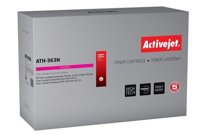 Изображение Activejet ATH-363N toner (replacement for HP 508A CF363A; Supreme; 5000 pages; magenta)