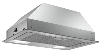 Attēls no Bosch Serie 2 DLN53AA70 cooker hood 302 m³/h Built-in Stainless steel