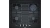 Picture of Bosch Serie 6 PPP6A6B90 hob Black Built-in Gas 4 zone(s)