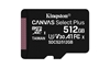 Picture of Kingston Technology 512GB micSDXC Canvas Select Plus 100R A1 C10 Card + ADP