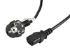 Picture of Lanberg CA-C13C-11CC-0050-BK power cable Black 5 m C13 coupler CEE7/7