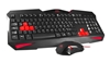 Изображение Mars Gaming MCP1 keyboard Mouse included Black, Red