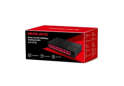 Изображение Mercusys 8-Port 10/100/1,000 Mbps Desktop Switch