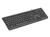 Picture of NATEC KEYBOARD TROUT SLIM USB, US LAYOUT, BLACK