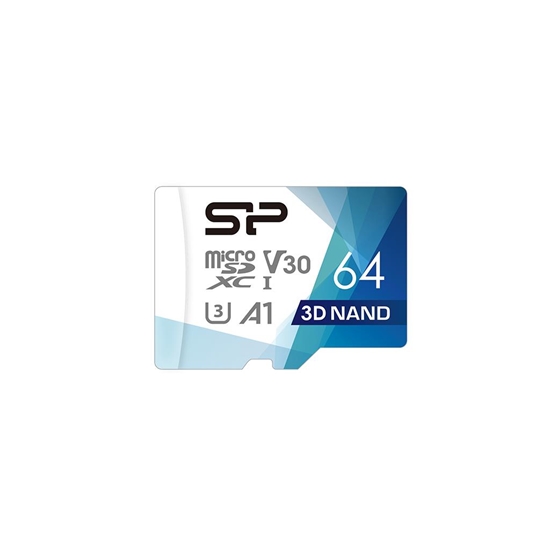 Изображение Silicon Power Superior Pro 64 GB MicroSDXC UHS-III Class 10