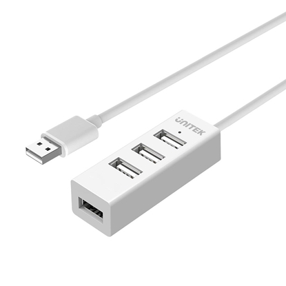 Attēls no UNITEK Y-2146 interface hub USB 2.0 480 Mbit/s White