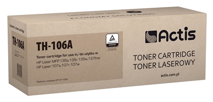 Picture of Actis TH-106A toner (replacement for HP 106A W1106A; Standard; 6000 pages; black)