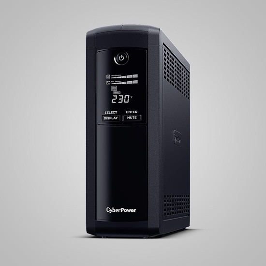 Picture of CyberPower Tracer III VP1600ELCD-FR uninterruptible power supply (UPS) Line-Interactive 1.6 kVA 900 W 5 AC outlet(s)