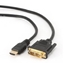 Picture of Gembird 3m, HDMI/DVI, M/M DVI-D Black