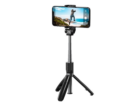 Изображение Selfie stick tripod bezprzewodowy Alvito BT 4.0 Czarny 