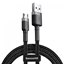 Picture of Cable Baseus USB2.0 A plug - micro USB plug 2.0m QC3.0 Cafule grey+black