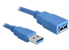 Изображение Delock Cable USB 3.0-A Extension male-female 5m