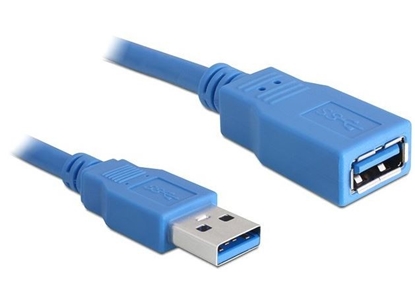 Изображение Delock Cable USB 3.0-A Extension male-female 5m