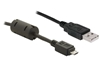 Изображение Delock Cable USB2.0 -A male to USB- micro B male 1m