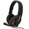 Изображение Esperanza EH118 headphones/headset Wired Head-band Calls/Music Black, Red