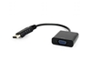 Изображение Gembird A-DPM-VGAF-02 video cable adapter 0.15 m VGA (D-Sub) DisplayPort Black