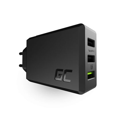 Attēls no Green Cell GC ChargeSource 3 3 x 30W Fast Charging Technology