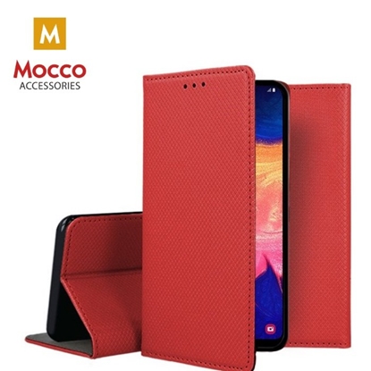 Attēls no Mocco Smart Magnet Book Case For Huawei P40 PRO Red