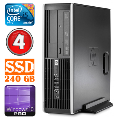 Изображение HP 8100 Elite SFF i5-650 4GB 240SSD DVD WIN10Pro