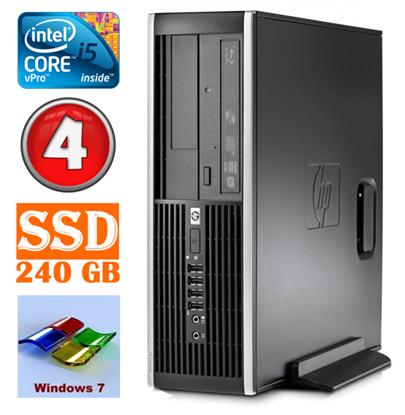 Изображение HP 8100 Elite SFF i5-650 4GB 240SSD DVD WIN7Pro