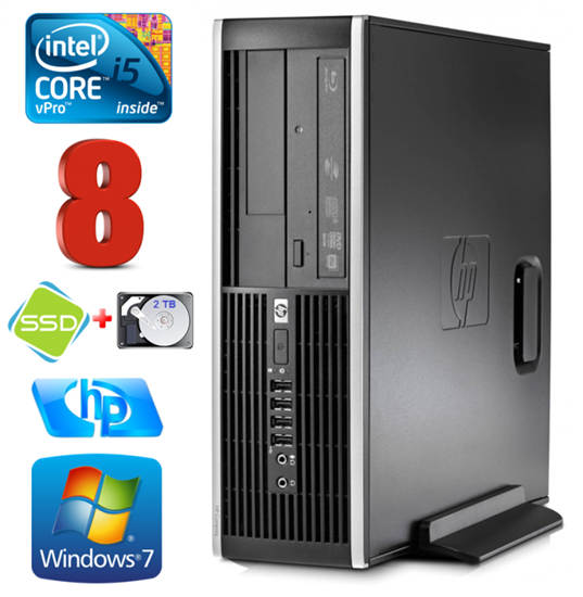 Изображение HP 8100 Elite SFF i5-650 8GB 120SSD+2TB DVD WIN7Pro