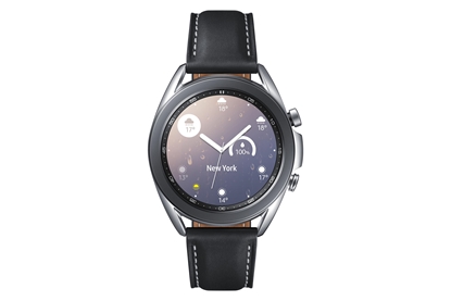 Изображение Samsung Galaxy Watch3 3.05 cm (1.2") OLED Digital 360 x 360 pixels Touchscreen Silver Wi-Fi GPS (satellite)