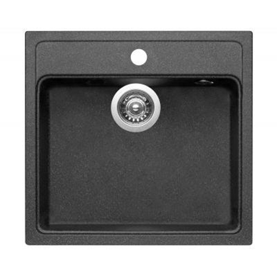 Изображение The sink PYRAMIS CAMEA 53x50 1B black