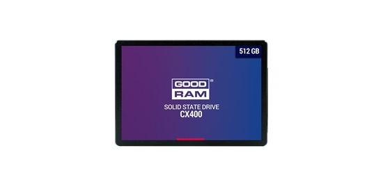 Изображение Goodram CX400 gen.2 2.5" 512 GB Serial ATA III 3D TLC NAND