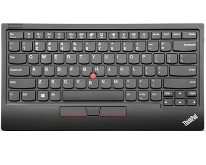 Picture of Lenovo 4Y40X49493 keyboard RF Wireless + Bluetooth QWERTY US English Black