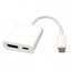 Picture of ROLINE Type C - DisplayPort Adapter, + 1x Type C PD, v1.2, M/F