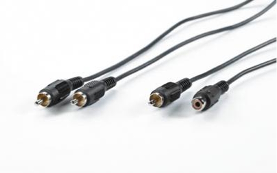 Изображение VALUE Cinch Cable, duplex M - F 5 m