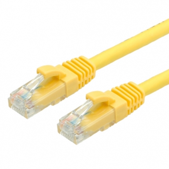 Изображение VALUE UTP Patch Cord Cat.6A, yellow, 1.5 m