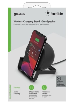 Picture of Belkin Boost Charge Smartphone Black AC Wireless charging Fast charging Indoor