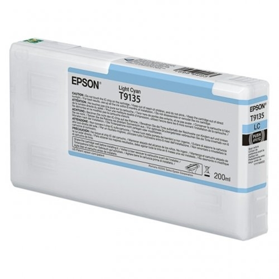 Picture of Epson ink cartridge light cyan T 913 200 ml              T 9135