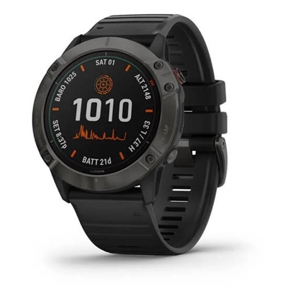 Изображение Sportinis laikrodis GARMIN Fenix 6X Pro,Carbon Grey/Black