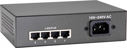 Attēls no LevelOne FEP-0511 5-Port-Fast Ethernet-PoE-Switch