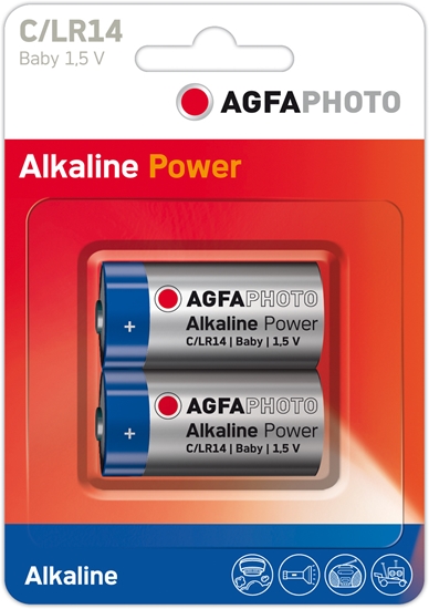 Picture of Agfa Photo AgfaPhoto Batterie Alkaline Power -C   LR14 Baby        2St.