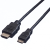 Изображение VALUE HDMI High Speed Cable + Ethernet, A - C, M/M, 2 m