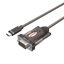 Picture of UNITEK Y-1105K serial cable Black 1.5 m DB-9