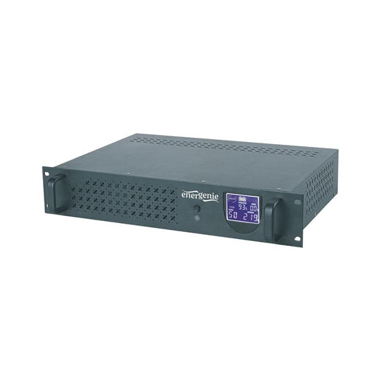 Picture of Gembird - Ups rack 19'' 3.4u 1500va, 4xiec 230v out, iec14 in,rj11, usb, lcd Line-Interactive 1.5 kVA 900 W 4 AC outlet(s)