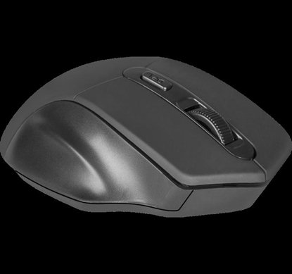 Attēls no OPTICAL MOUSE DEFENDER DATUM MB-345 RF BLACK 1600DPI 4P