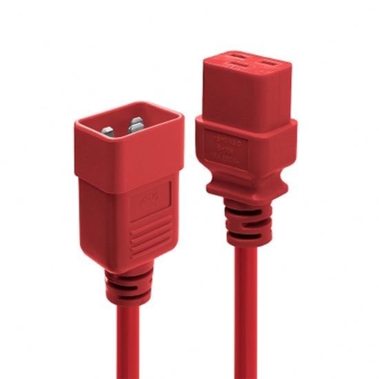 Picture of 3m IEC Extension, red
