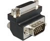 Изображение Delock Adapter DVI 24+5 pin female  VGA 15 pin male 90 angled