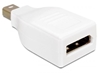 Picture of Delock Adapter mini Displayport 1.2 male  Displayport female white